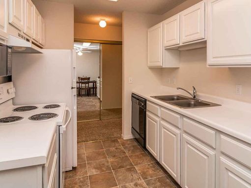 Open living space + spacious master
