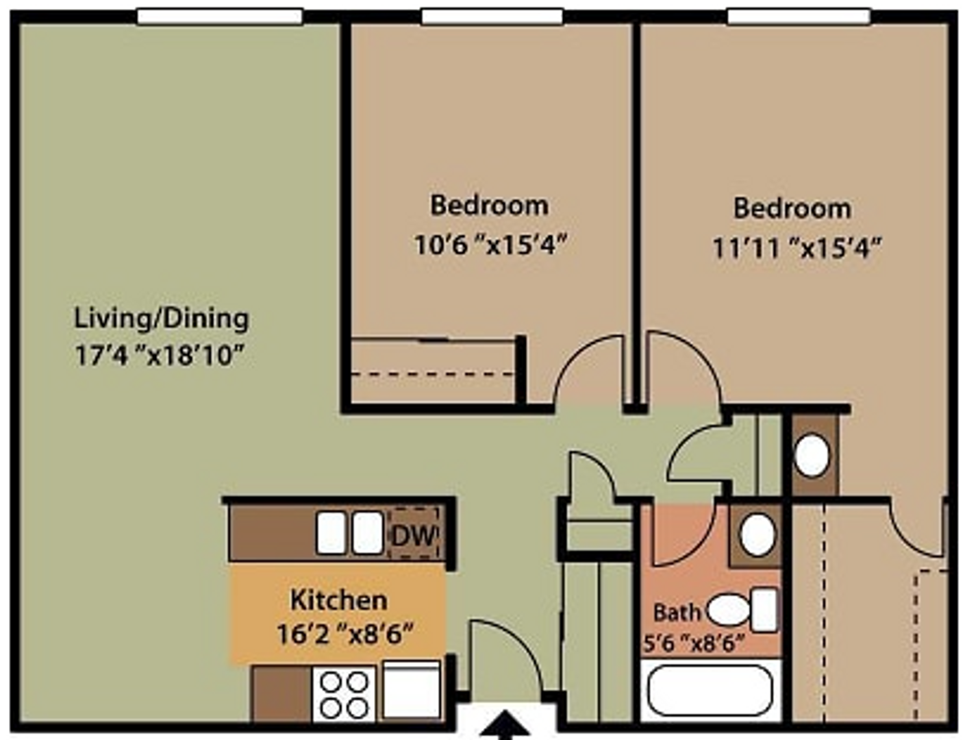 Inver Grove Heights Apartment: 1860 52nd Street East