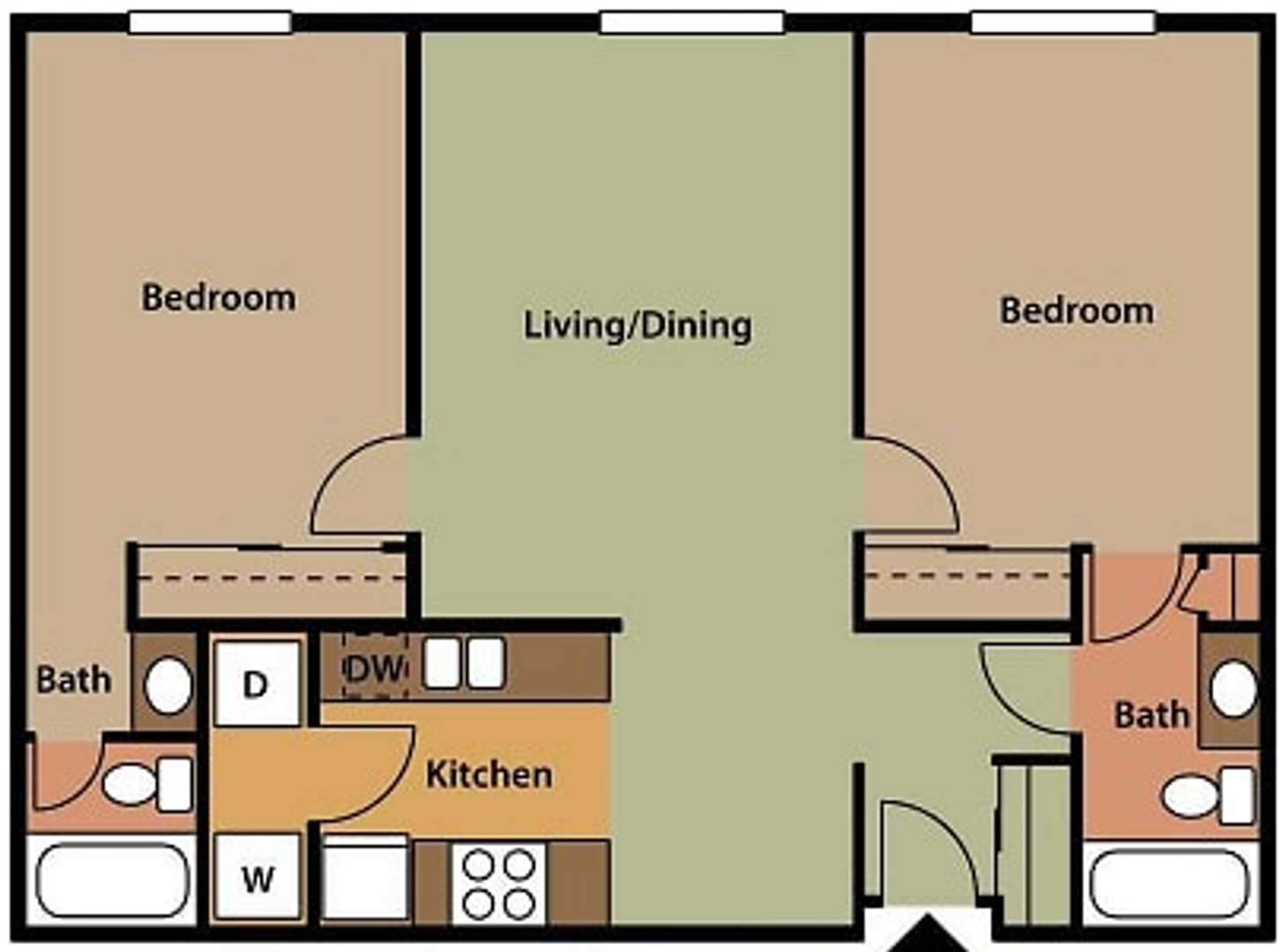 Inver Grove Heights Apartment: 1860 52nd Street East
