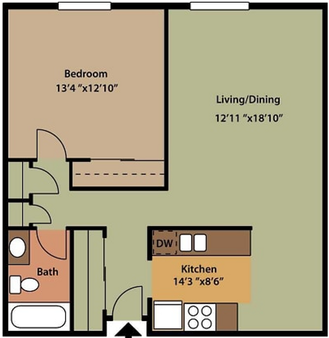 Inver Grove Heights Apartment: 1860 52nd Street East