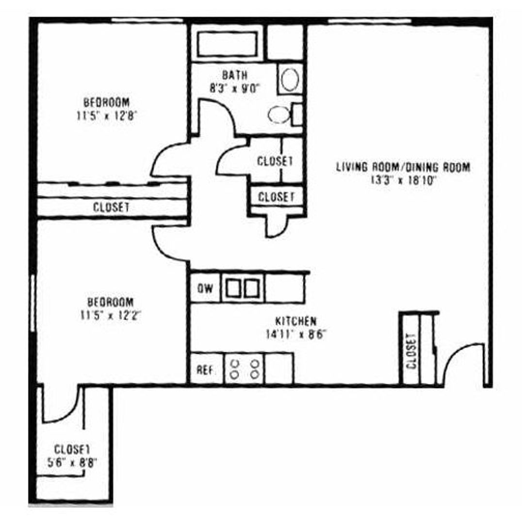Inver Grove Heights Apartment: 1860 52nd Street East