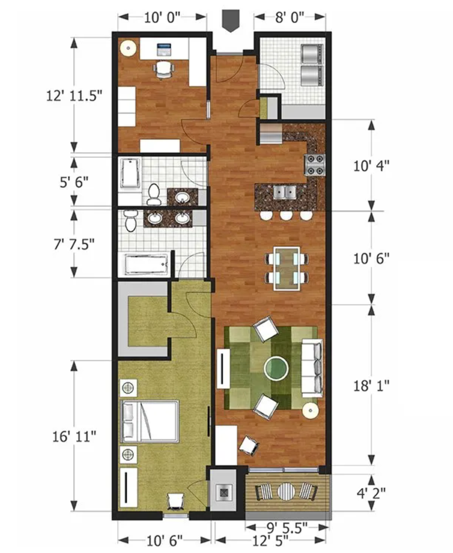 Elk River Apartment: 633 Main Street NW
