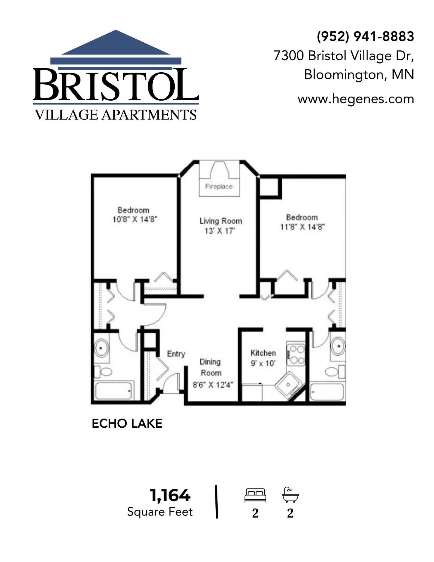 Bloomington Apartment: 7300 Bristol Village Dr