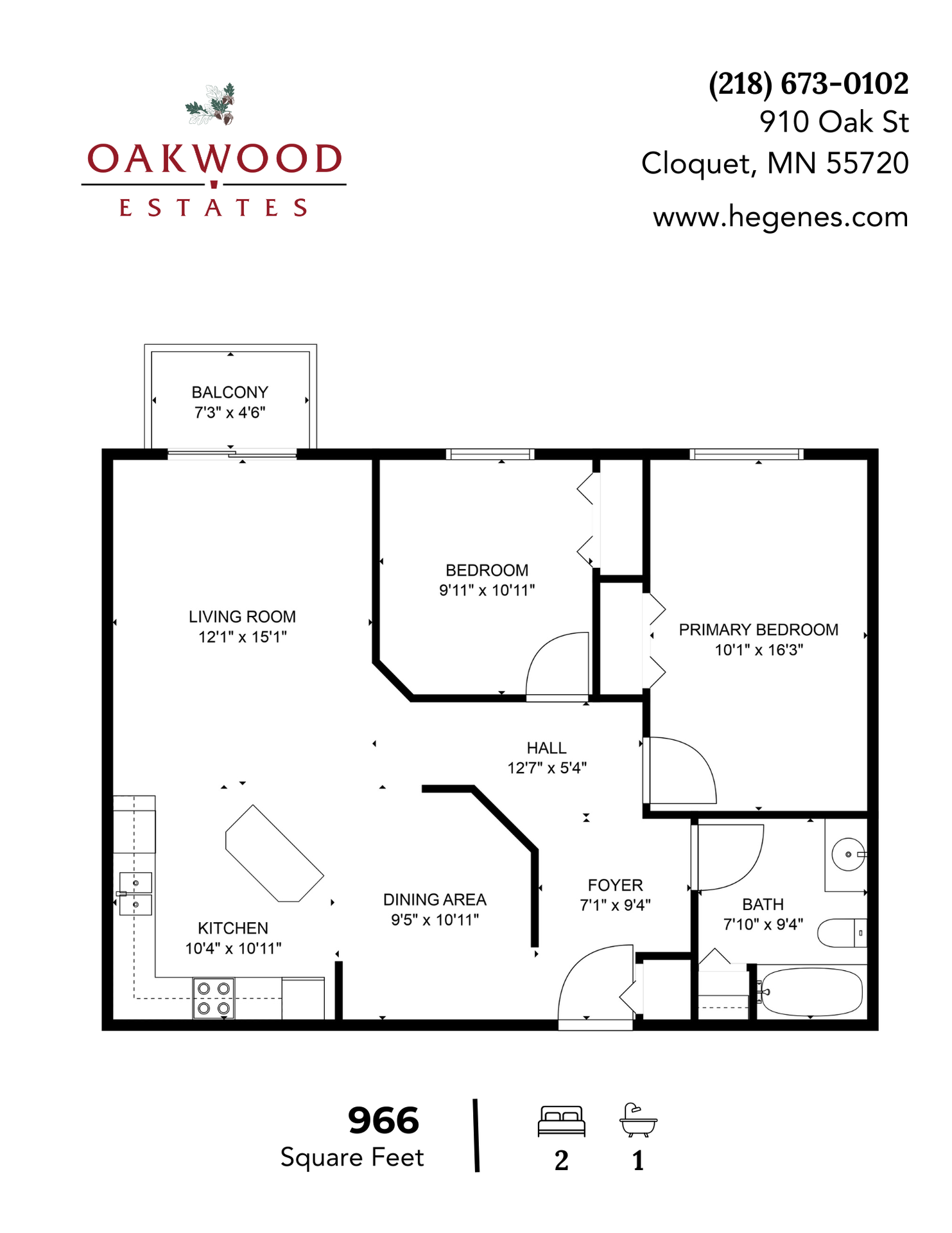Cloquet Apartment: 910 S Oak Street