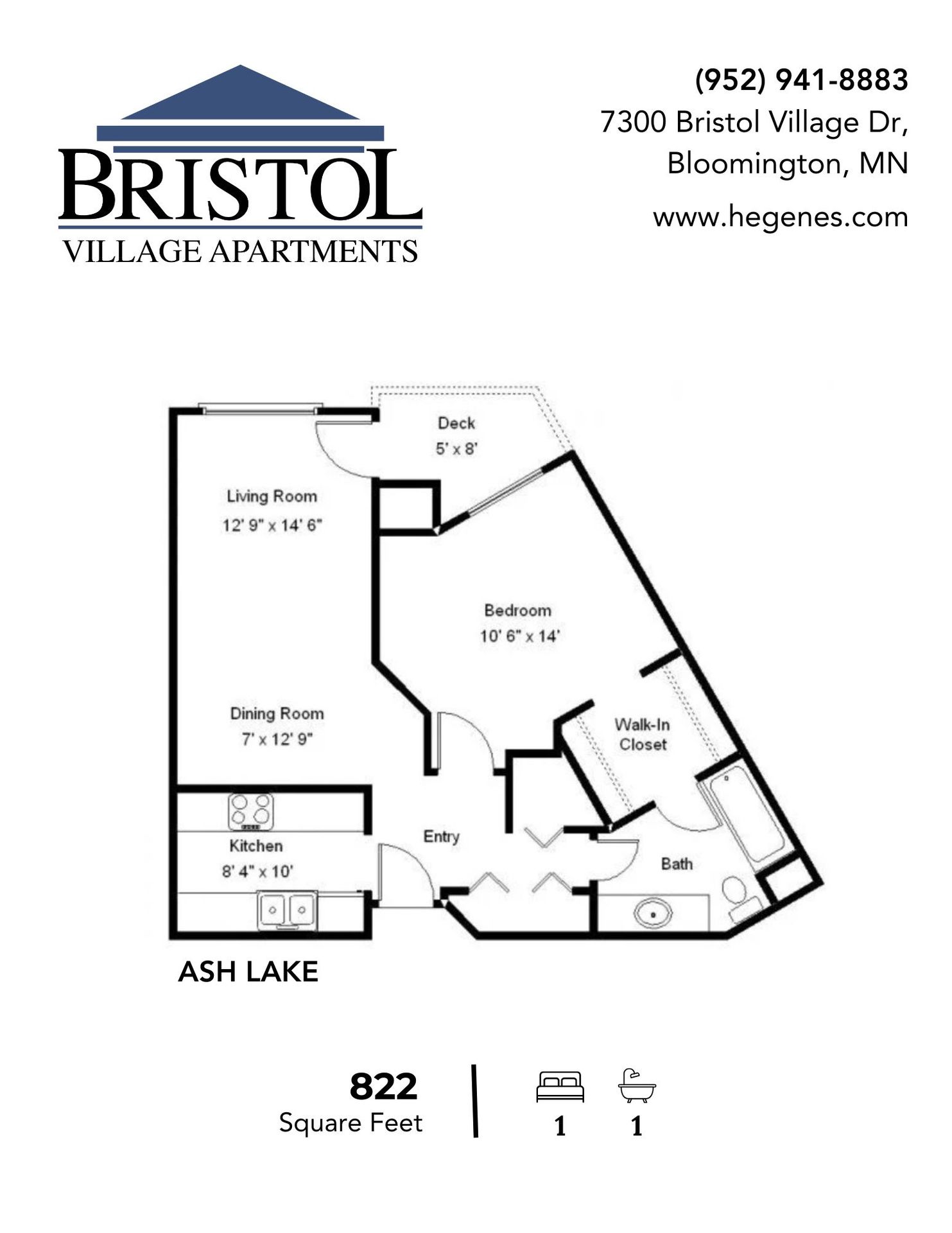 Bloomington Apartment: 7300 Bristol Village Dr
