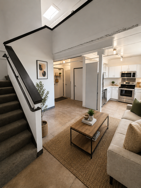 Available Now! - Leijona Lofted 1 Bed 1 Bath w/ Den, Huge Walk-In Closet & Skylight – photo 1