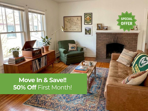 Move In & Save - 50% Off First Months Rent! 3 Bed + 2 bonus rooms - 5 Total Rooms - NEAR CSU! – photo 1