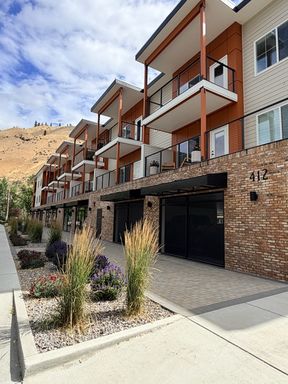 2 bed/2 bath Luxury Apartment with fireplace, carport parking and private patio!