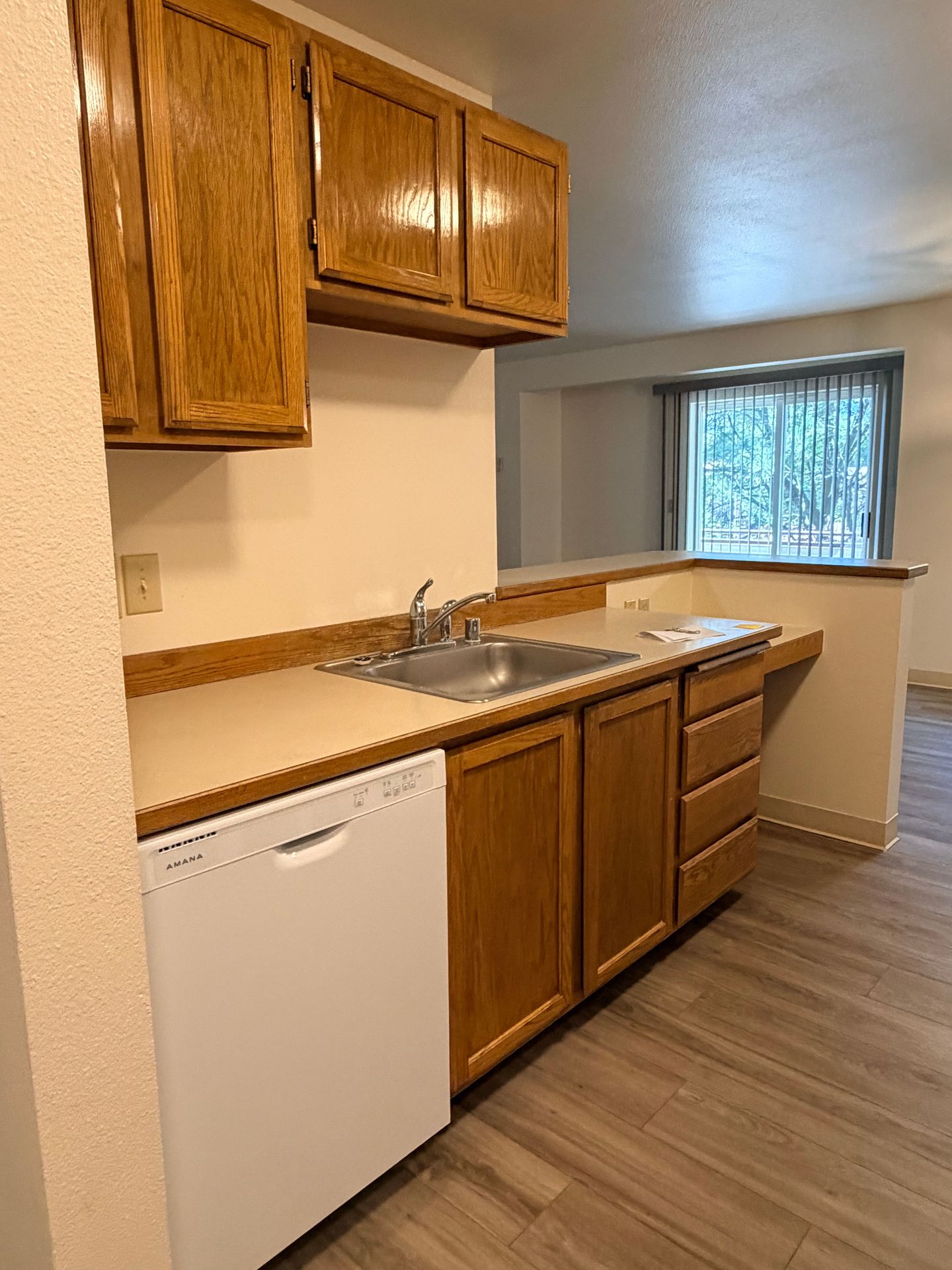 Fully renovated with creative finishes! 2 bed, 2 baths, a/c, dishwasher, w/d, covered parking and VIEWS! 12 of 12