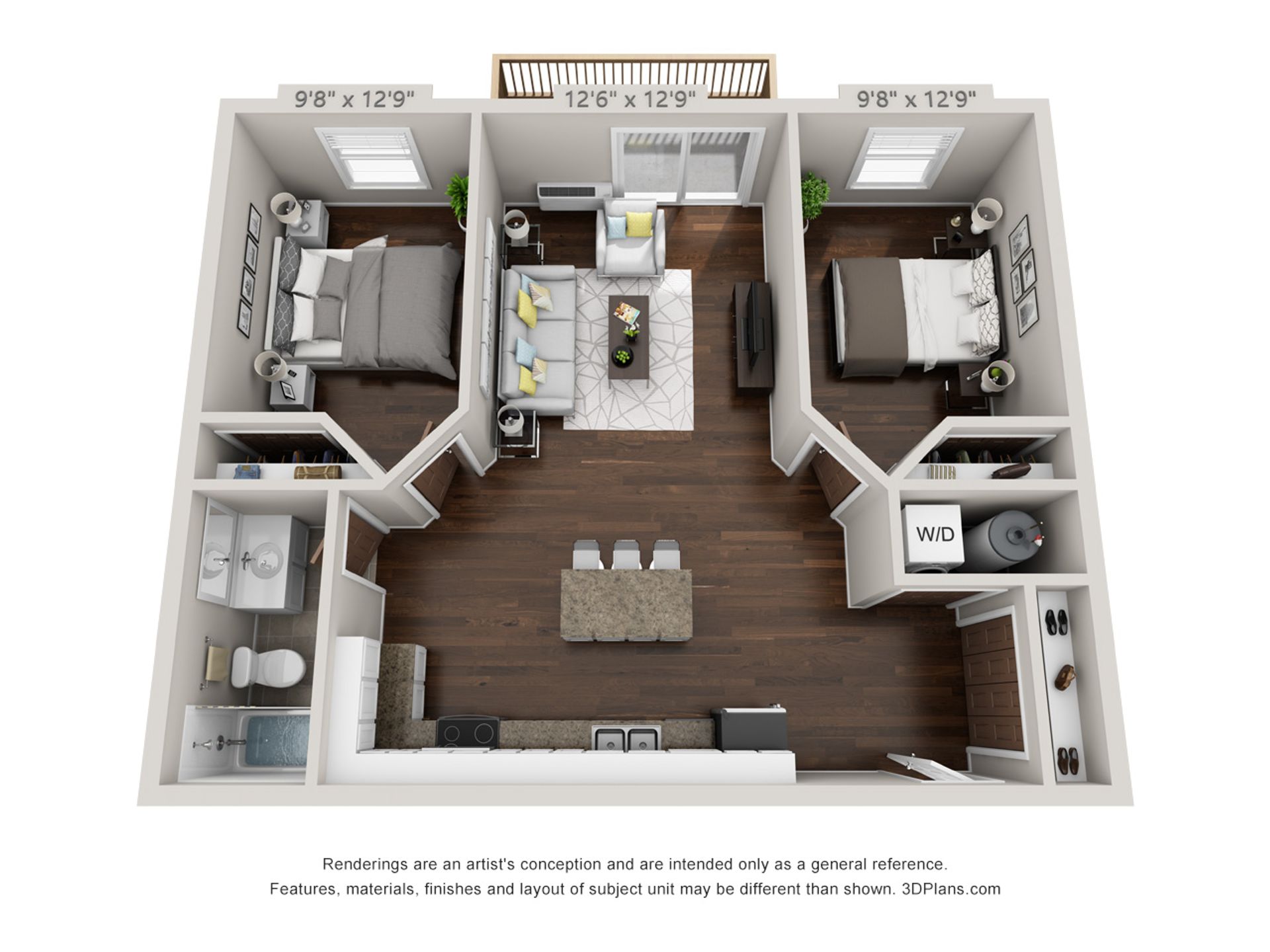 Alexandria Apartment: 1880 10th Avenue East