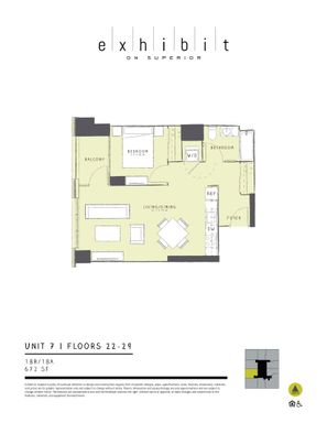 Apartment 2407 interior