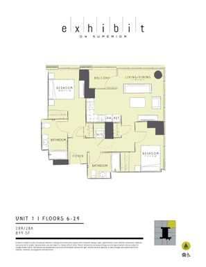 Apartment 1001 interior