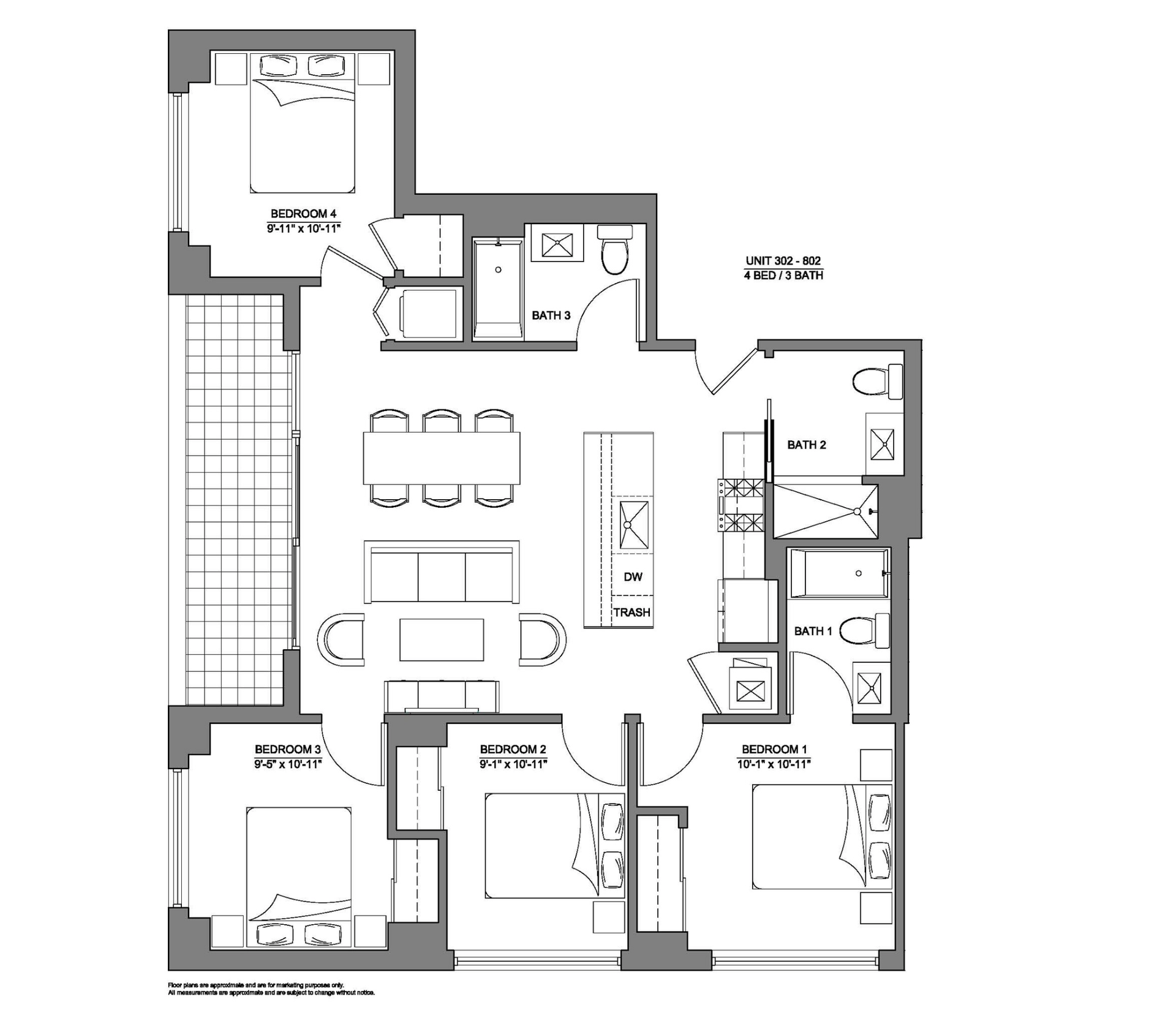 Chicago Apartment: 516 Arlington Place