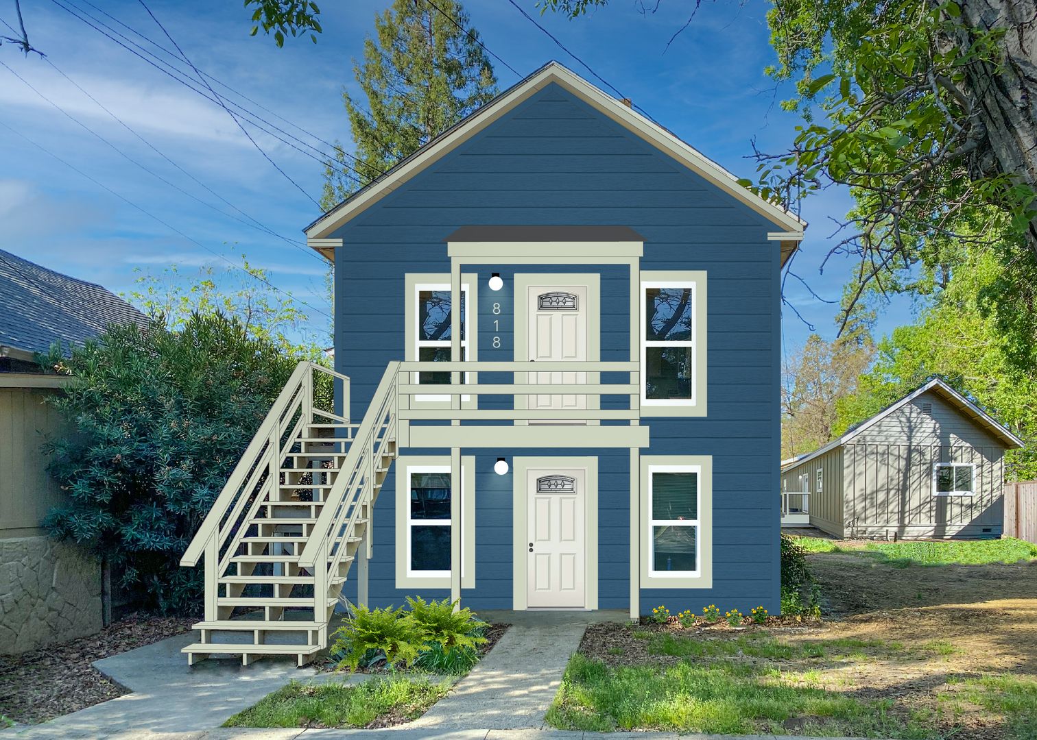 Chico Apartment: 818 Chestnut Street