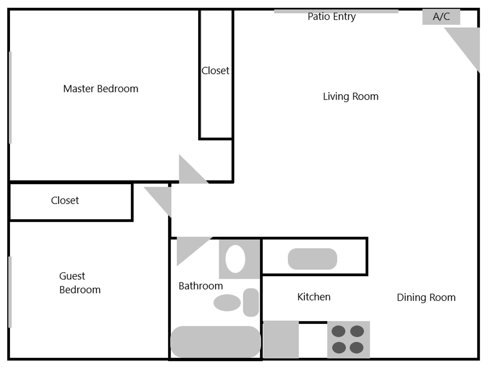 Lakeside Apartment: 12802 Mapleview St.