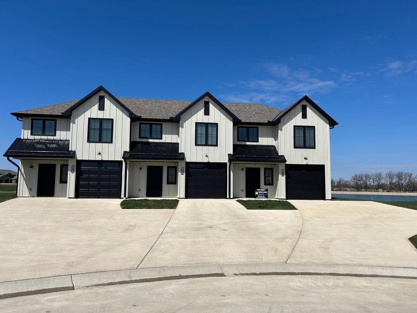 Lake Front Townhomes at Bryson Lake