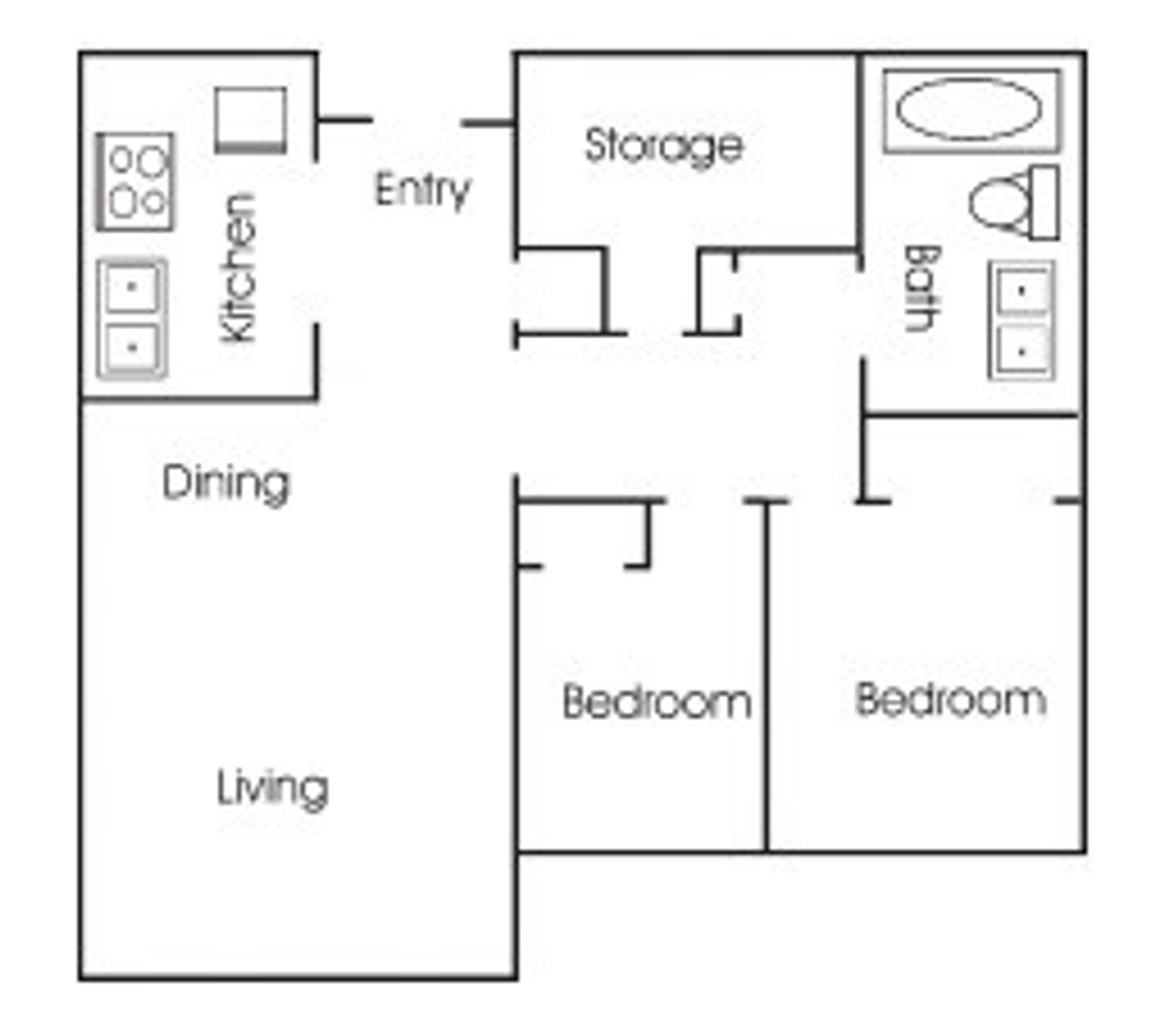 Arden Hills Apartment: 3744 Cleveland Ave N
