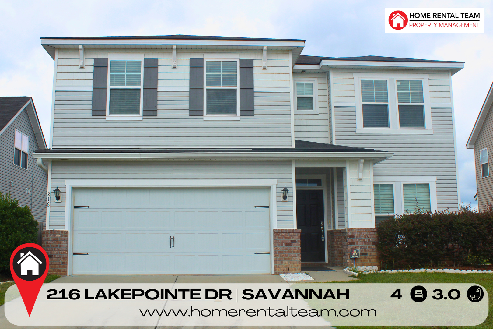 Savannah House: 216 Lakepointe Dr