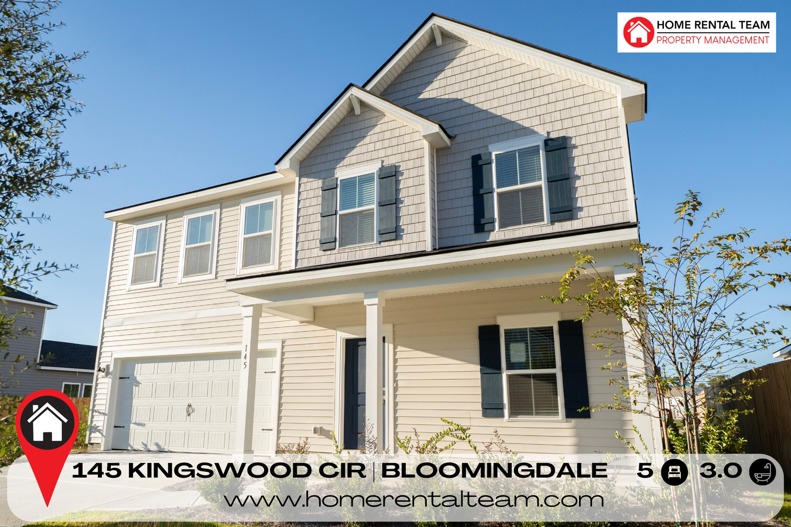 Bloomingdale House: 145 Kingswood Circle
