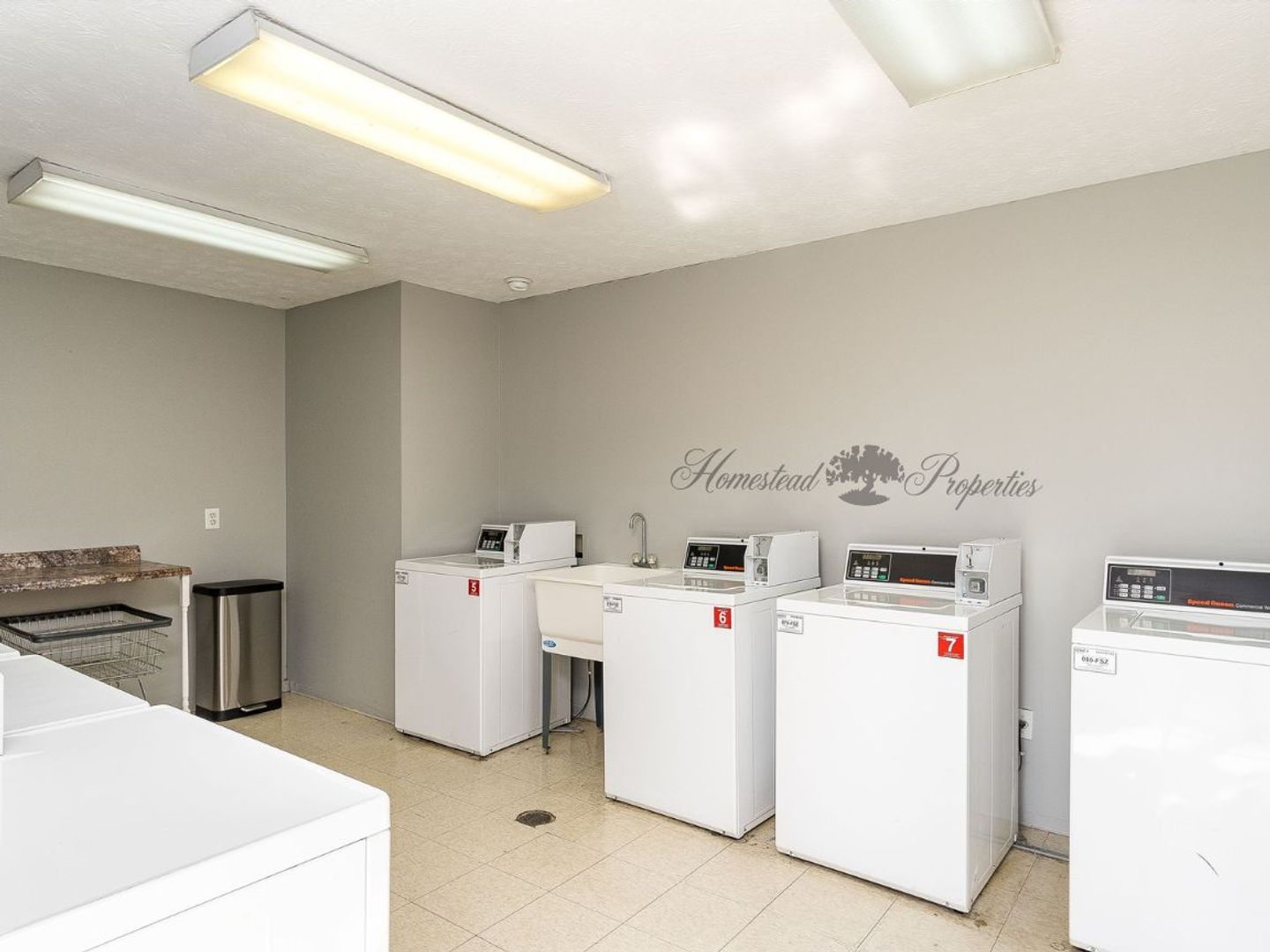 Laundry room at Greenbriar