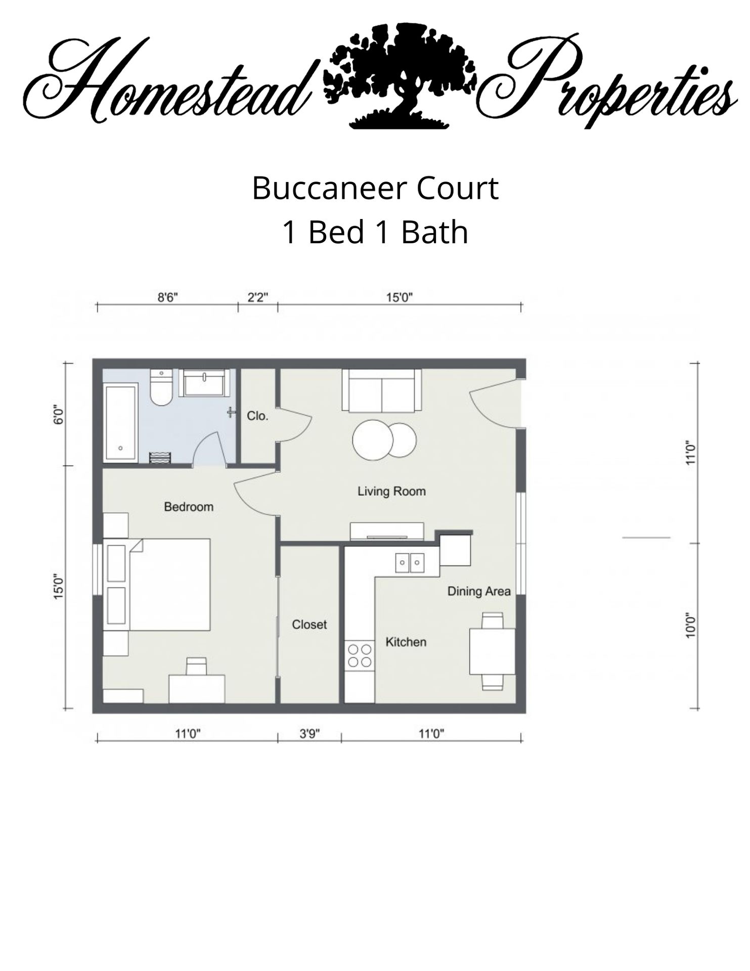 Johnson City Apartment: 1707 Buccaneer Dr