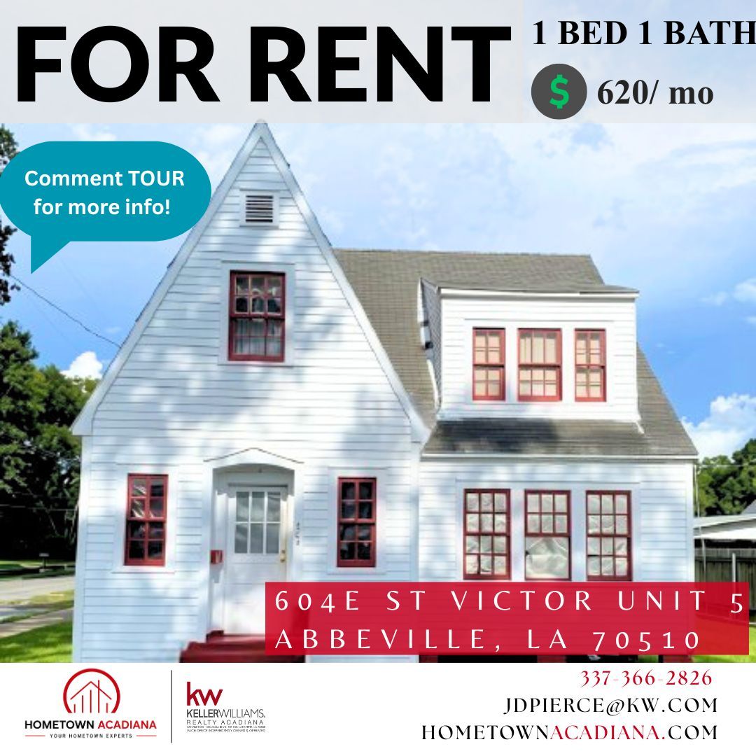 Abbeville Apartment: 604 St Victor