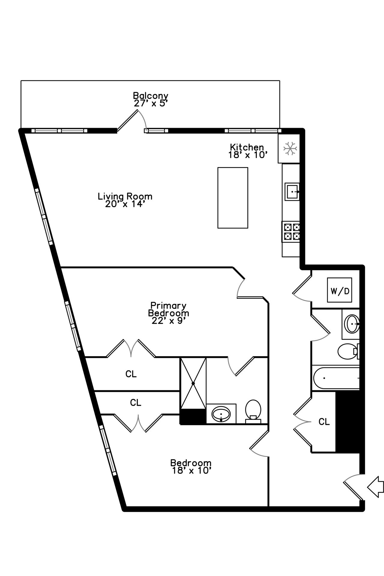 Chicago Apartment: 813 W Evergreen Ave