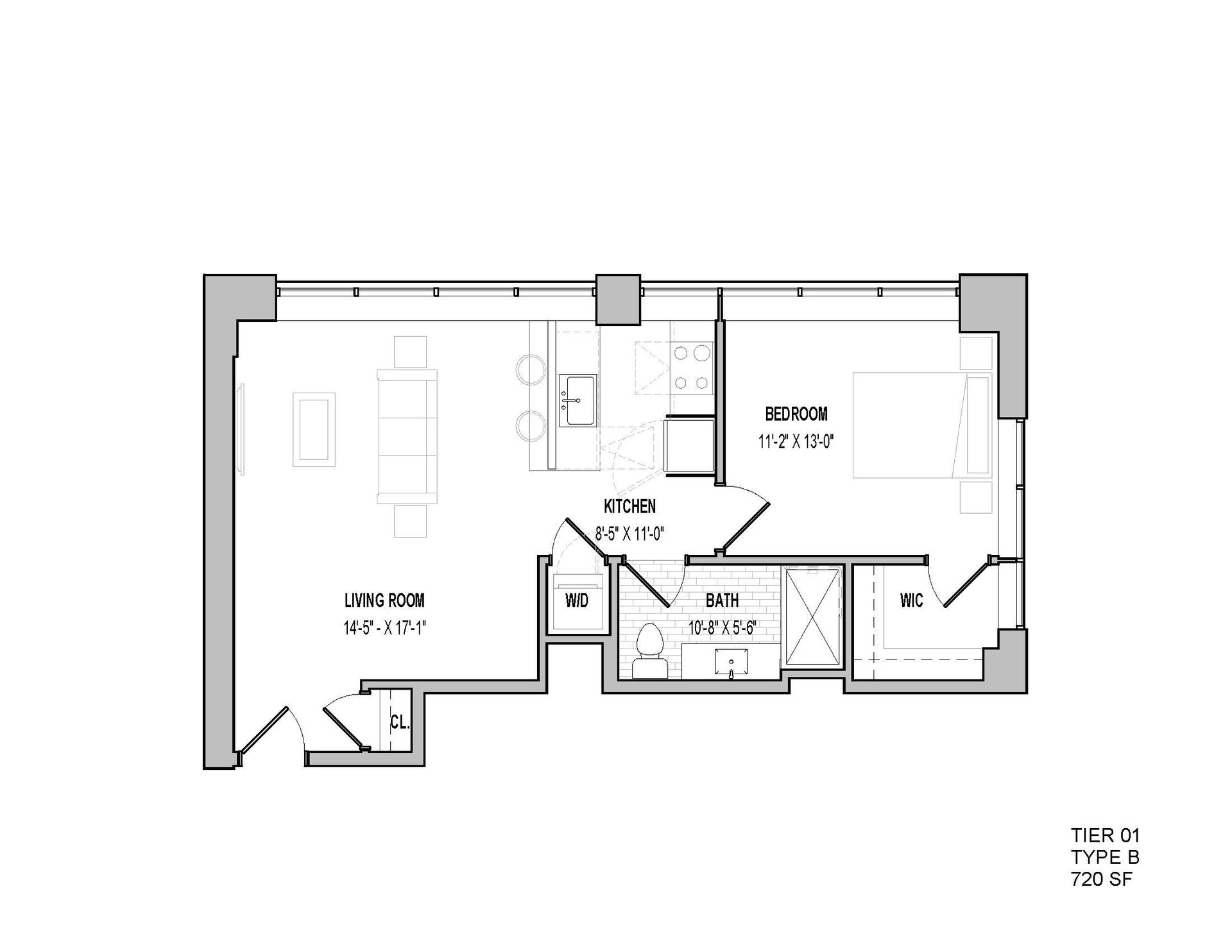 Chicago Apartment: 118 S Clinton St