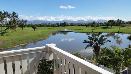 Gorgeous Fully Furnished Kekuilani Villas 2nd floor corner unit - Golf Course View - Split AC 2bd/2ba/2pkg