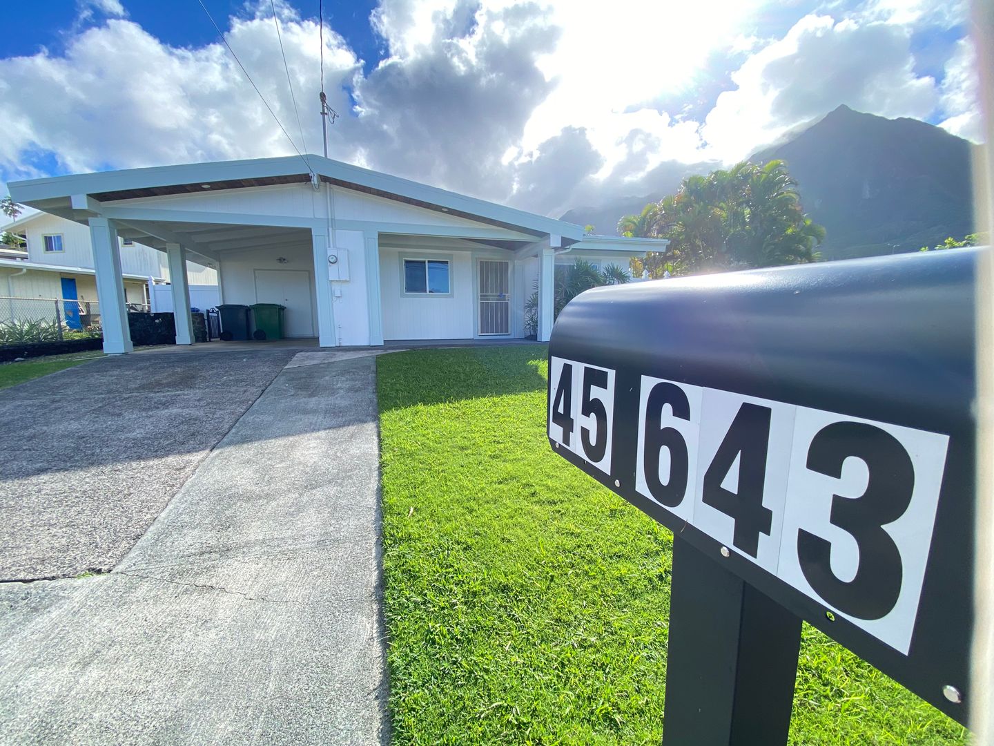 Kaneohe House: 45-643 Keneke St.