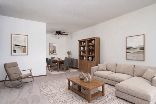 1 bedroom plus den with a walk out patio!!