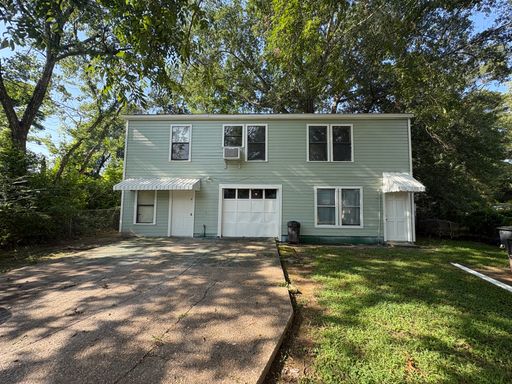 Two bedroom/1 bath garage apartment with Refrigerator and Gas range
