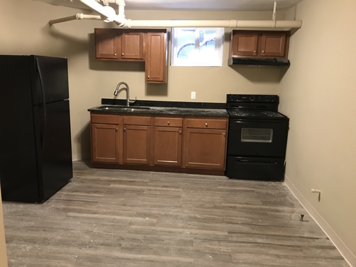 Beautiful Studio cabinets, granite, walk in shower