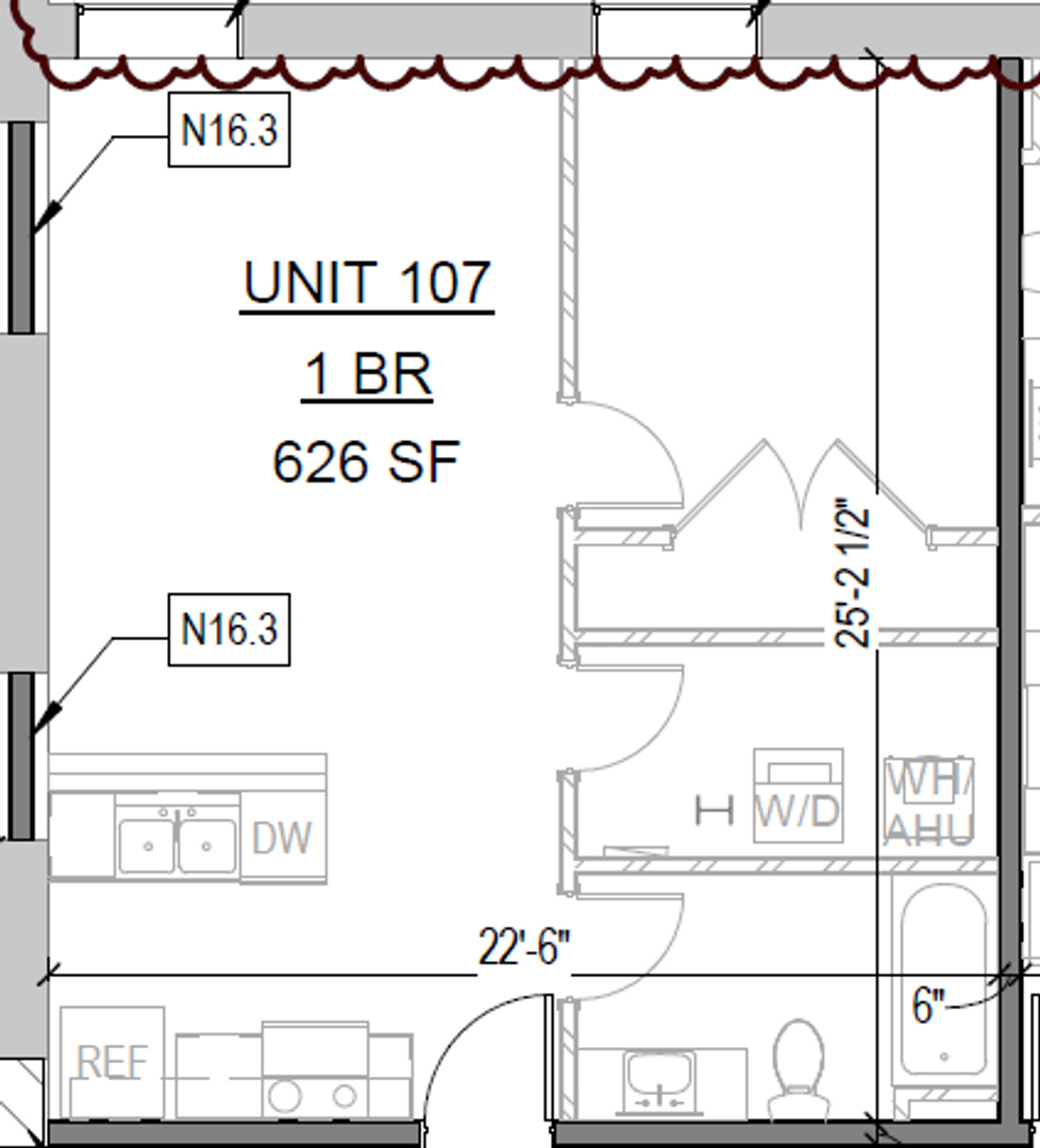Bedford Apartment: 620 Railroad Avenue
