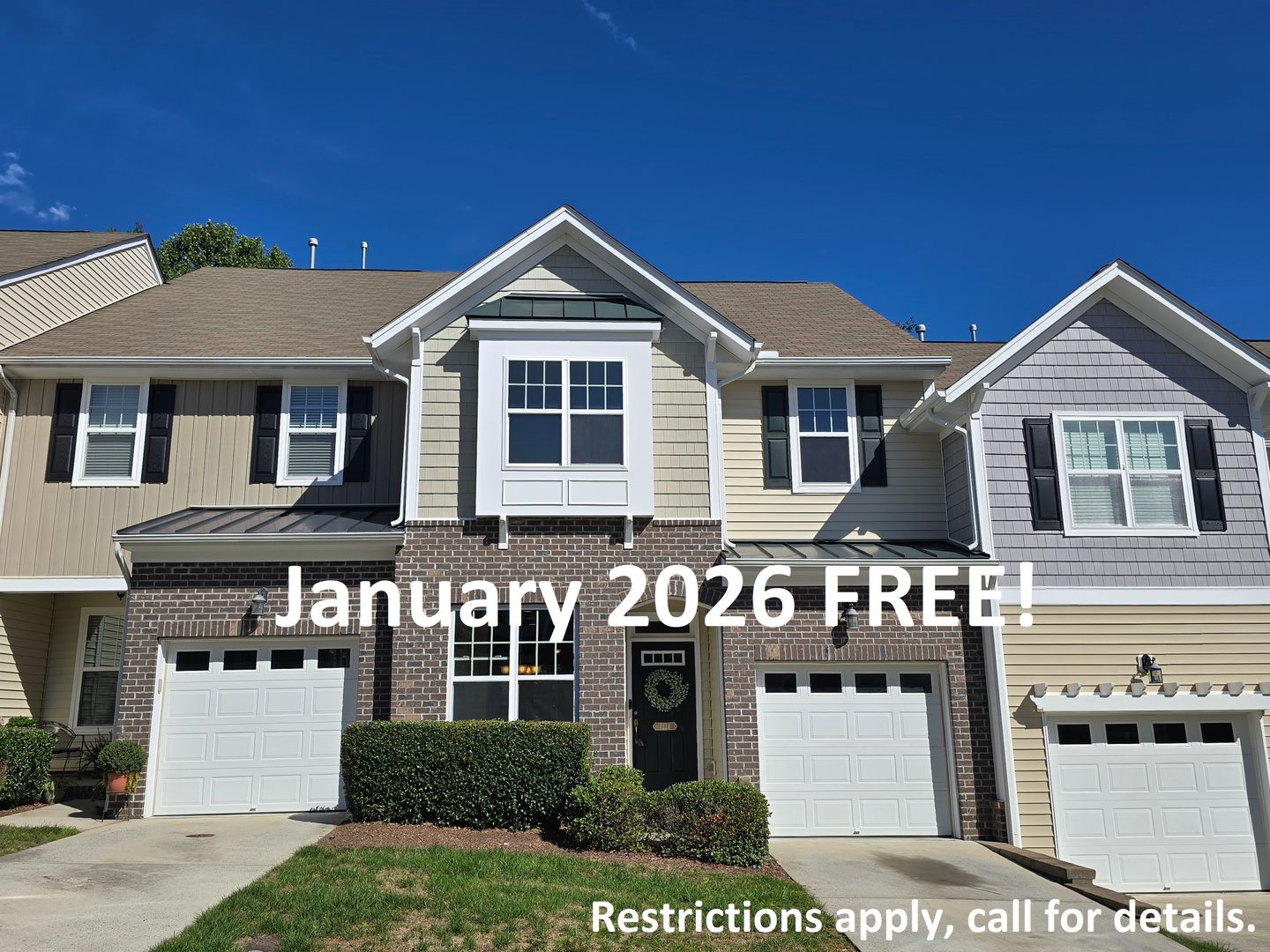 Raleigh Townhome: 7224 Terregles Dr.
