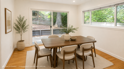 A 2-3 bedroom / 1 bathroom apartment in iconic San Anselmo