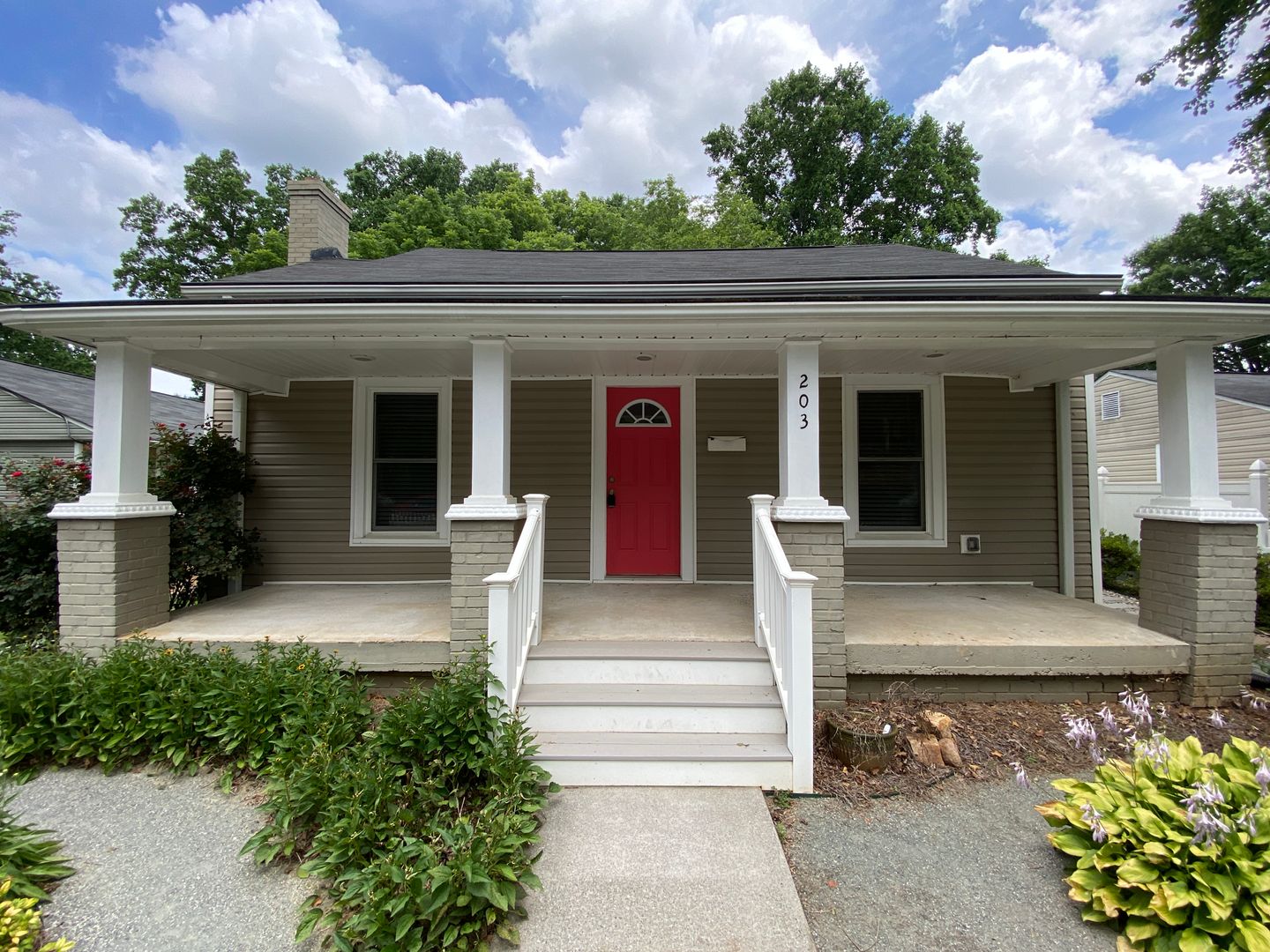 Winston Salem House: 203 Shawnee Street