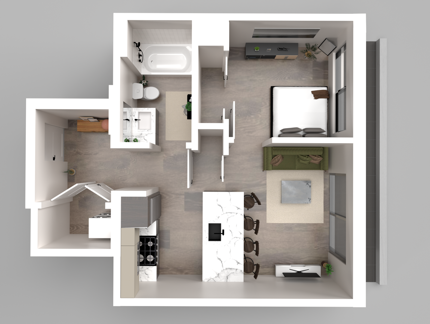 Seattle Apartment: 555 15th AVE E