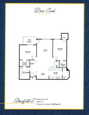 2 bedroom, 1 bathroom available July 10th! – photo 1