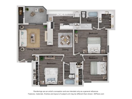 Newly Renovated, Affordable, and Spacious Floorplans – photo 1