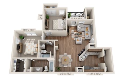Affordable Newly Renovated Apartment Homess!