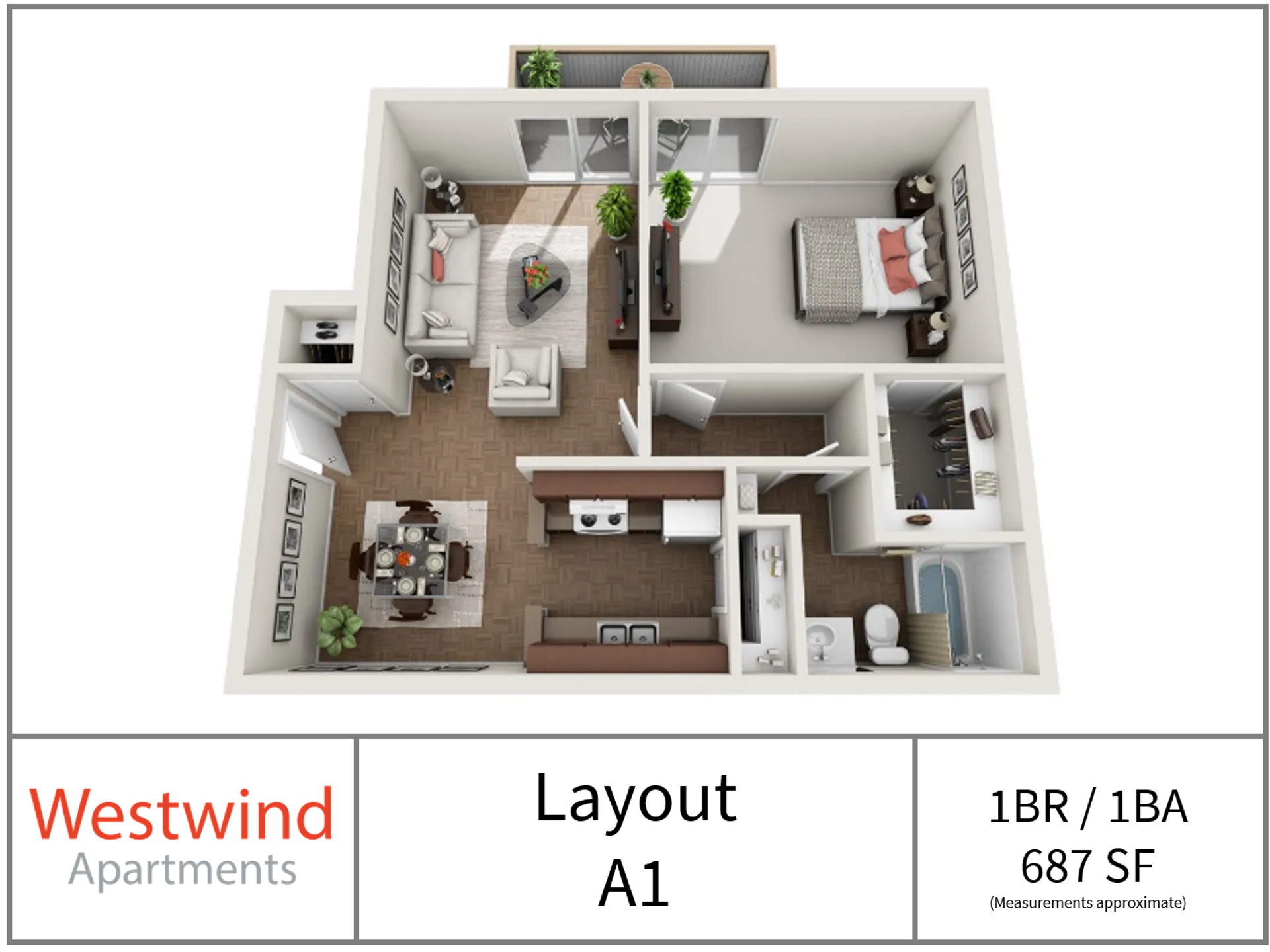 Irving Apartment: West Wind Apartments