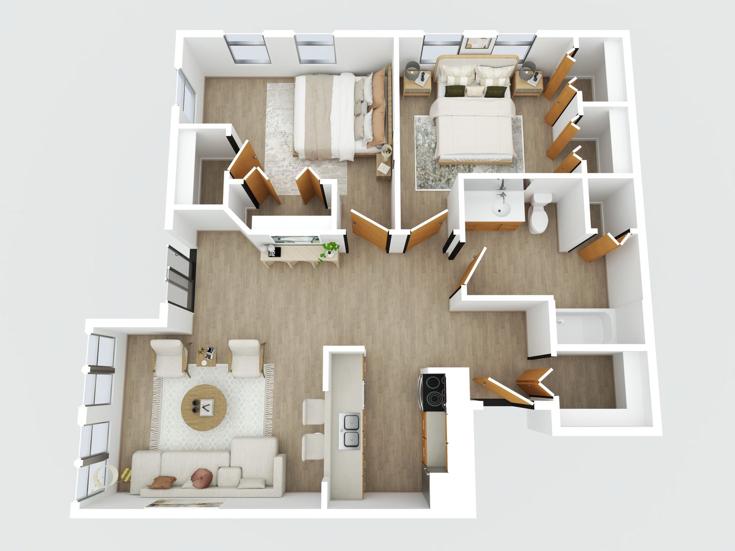 Milwaukee Apartment: 1830 N Hubbard Street