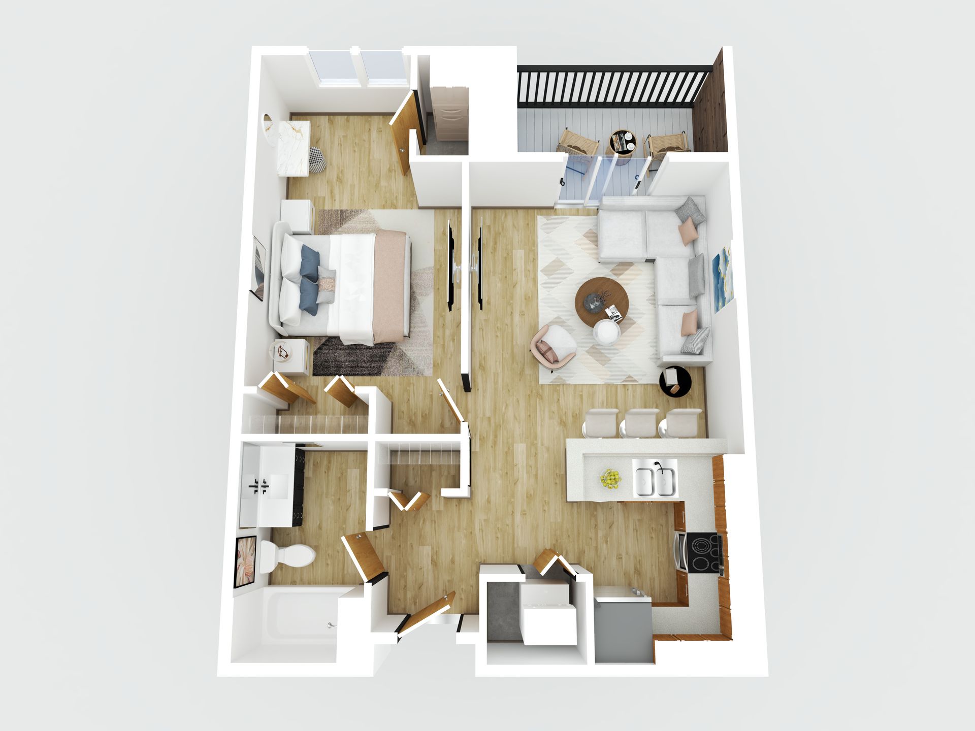 Milwaukee Apartment: 1830 N Hubbard Street