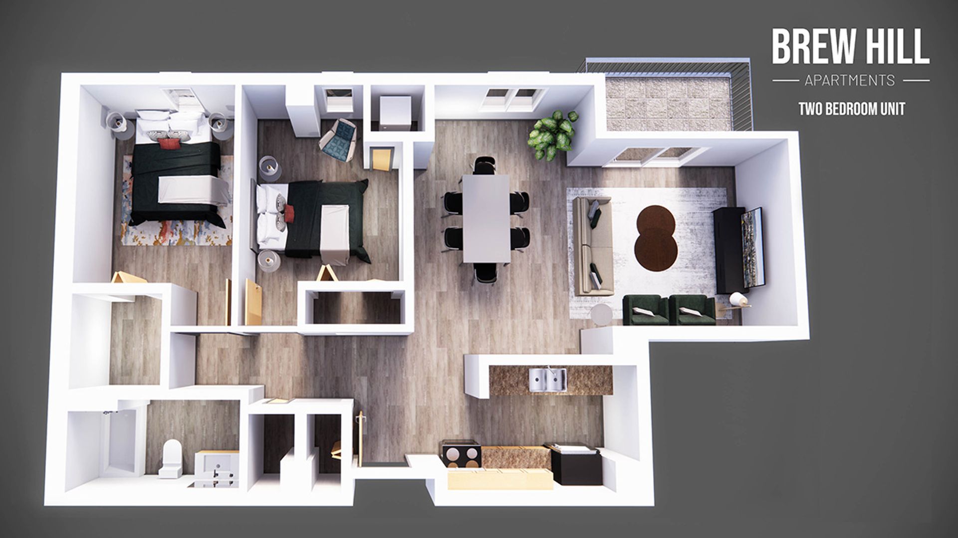 Milwaukee Apartment: 1830 N Hubbard Street