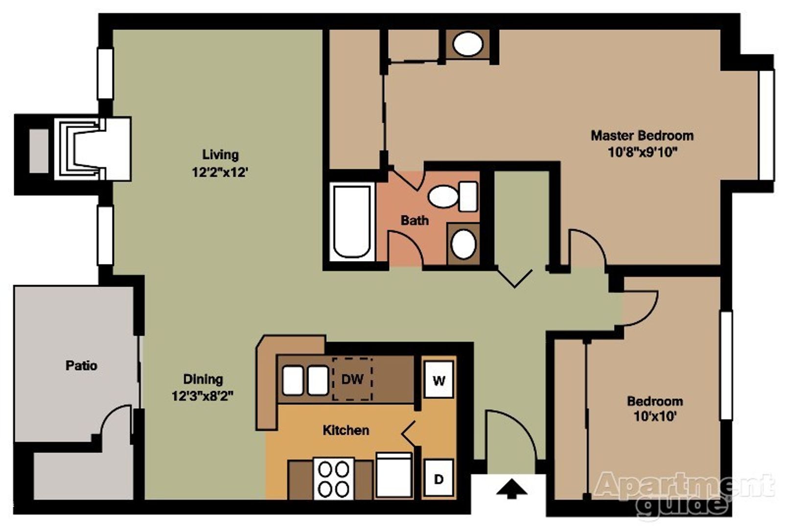 Bremerton Apartment: 7720 Vineyards Ln NE