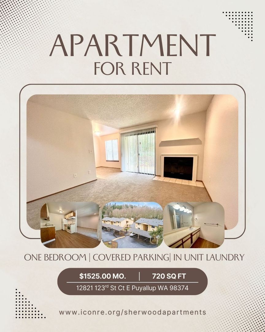 Puyallup Apartment: 12815 and 12821 123rd St Ct E