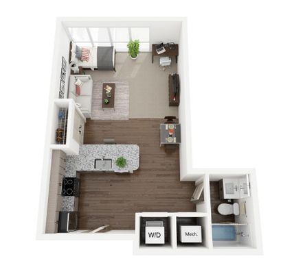 Incredible Studio Apartment!! – photo 1