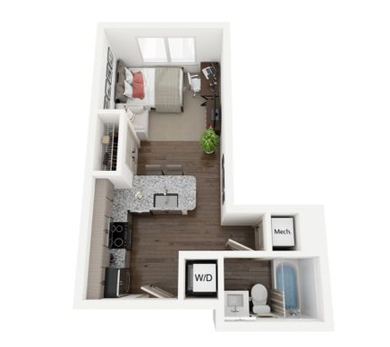 Modern Studio Apartment – photo 1