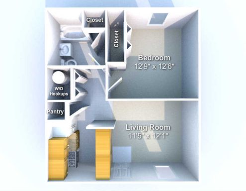Spacious 1 bed in great location! – photo 1